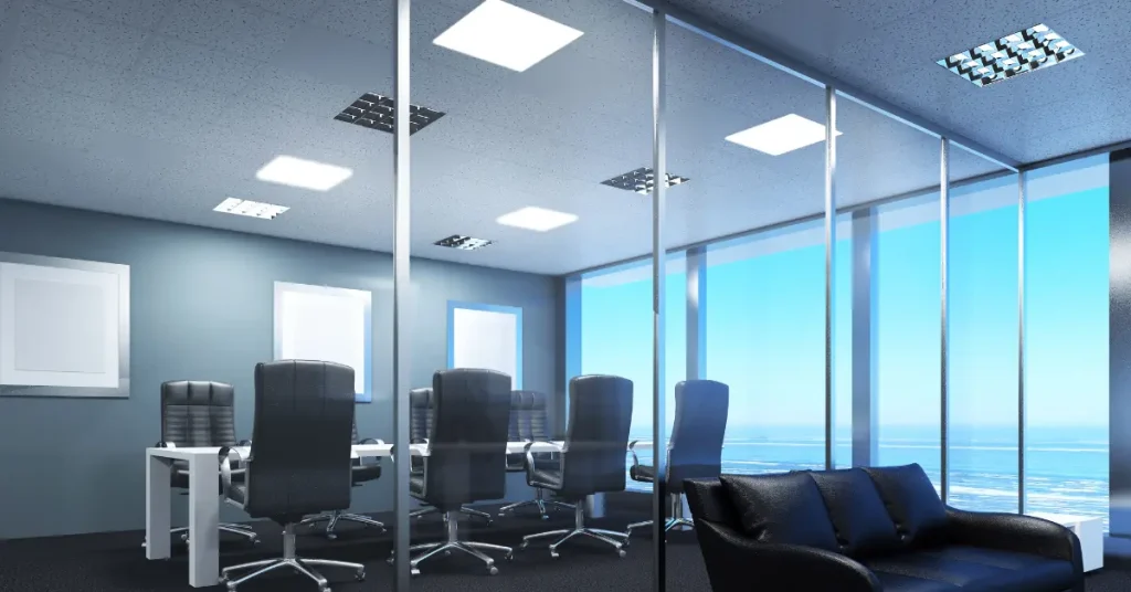 Modern Glass Conference Room Office Fit-Outs