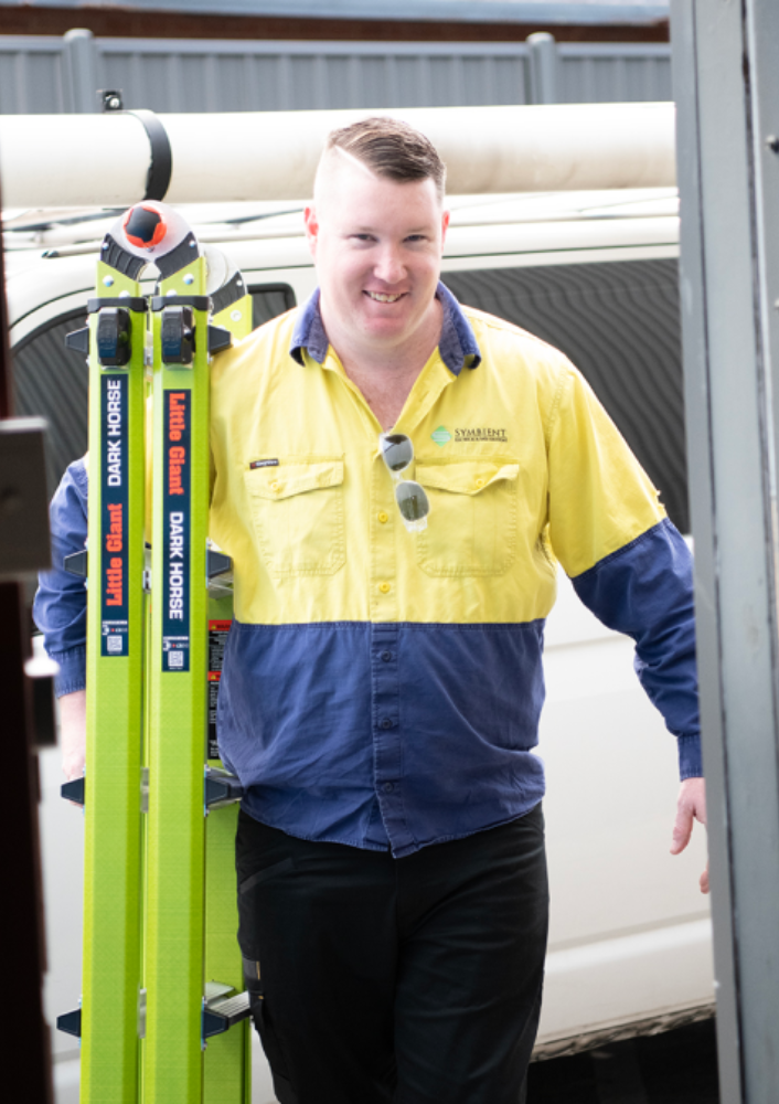 Symbient Electrician Carrying Ladder For Professional Electrical Services