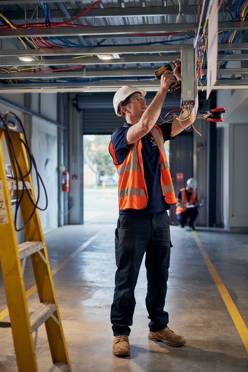 Commercial electrical work and installation services for Balcatta businesses